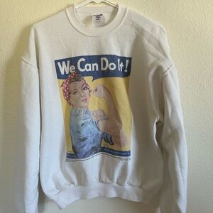 1990s Rosie the Riveter Sweatshirt